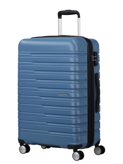 AMERICAN TOURISTER FLASHLINE Grand chariot extensible couronne bleue - Valises Rigides