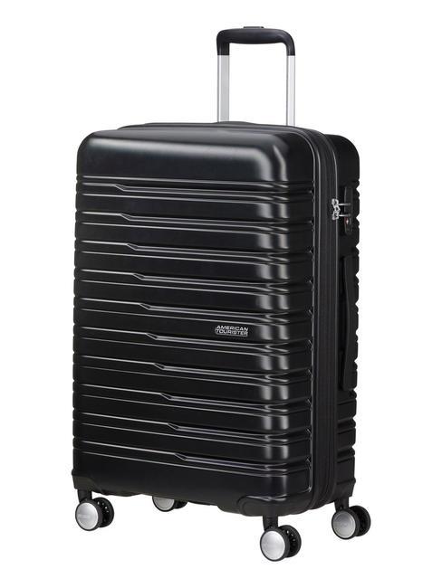 AMERICAN TOURISTER FLASHLINE Chariot extensible moyen ombre noire - Valises Rigides