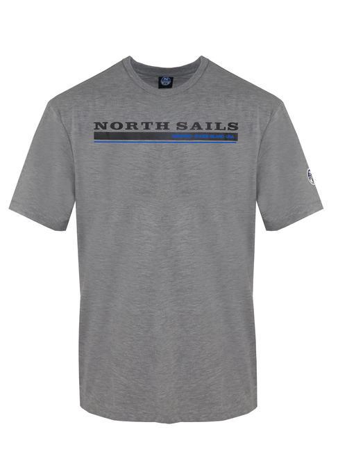 NORTH SAILS NEWPORT T-shirt en cotton gris - T-shirt
