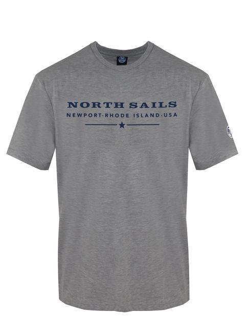 NORTH SAILS NEWPORT - RHODE ISLAND T-shirt en cotton gris - T-shirt