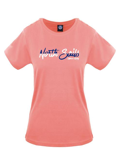 NORTH SAILS N|S OFFSHORE RACING T-shirt en cotton Rose - T-shirt