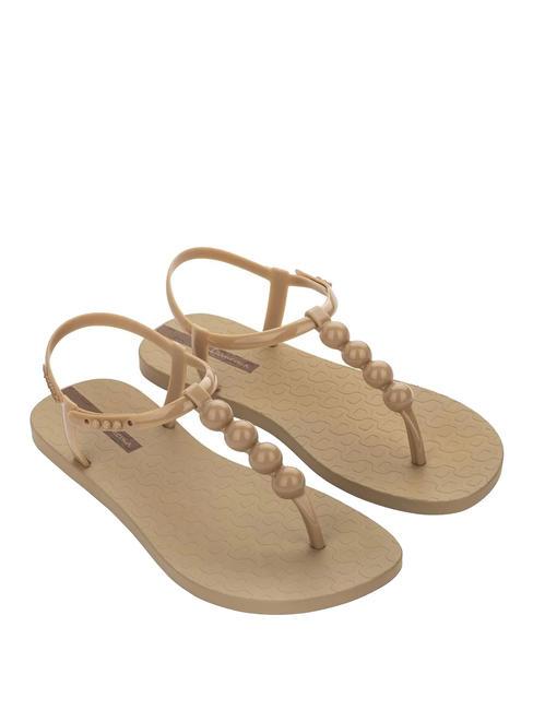 IPANEMA CLASS EASY ON  Sandales tongs beige doré - Chaussures Femme