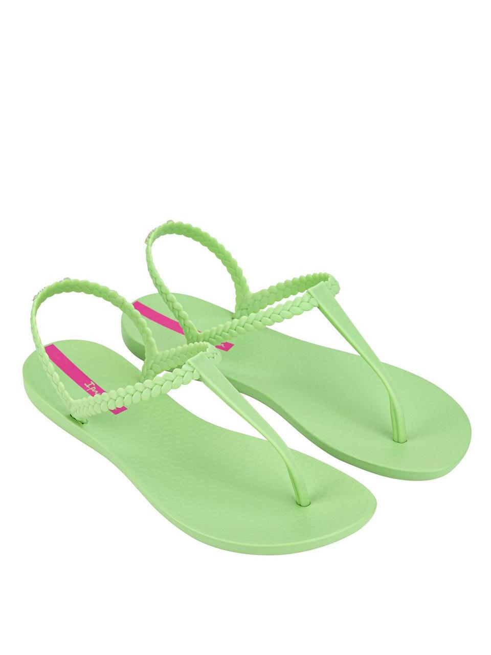Ipanema Class Basic Sandales Tongs Vert Vert Rose Achetez A Prix Outlet