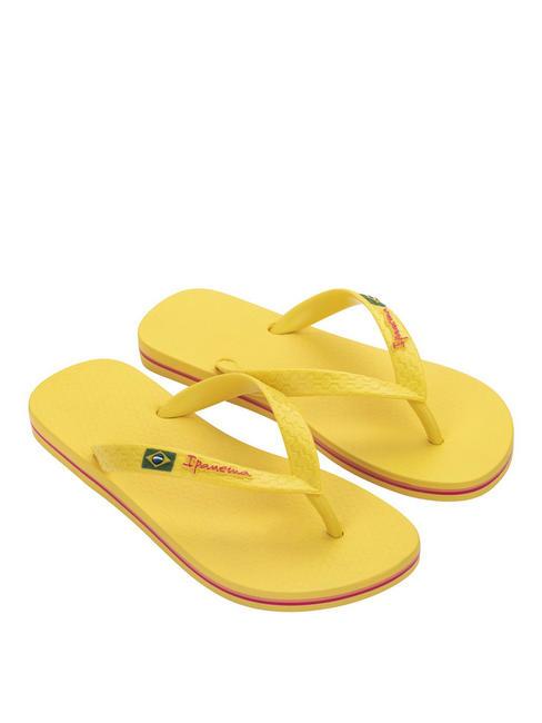 IPANEMA CLAS BRASIL II  Tongs jaune/jaune - Chaussures Femme