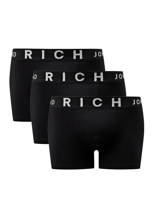 JOHN RICHMOND LONDON TRIPACK Lot de 3 boxers noir - Slip homme