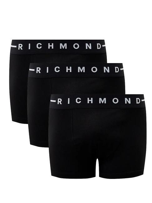 JOHN RICHMOND FLORENCE TRIPACK Lot de 3 boxers noir - Slip homme