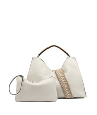 GIANNI CHIARINI AURORA Sac &agrave; main en cuir avec pochette sable-nature - Sacs pour Femme - 1