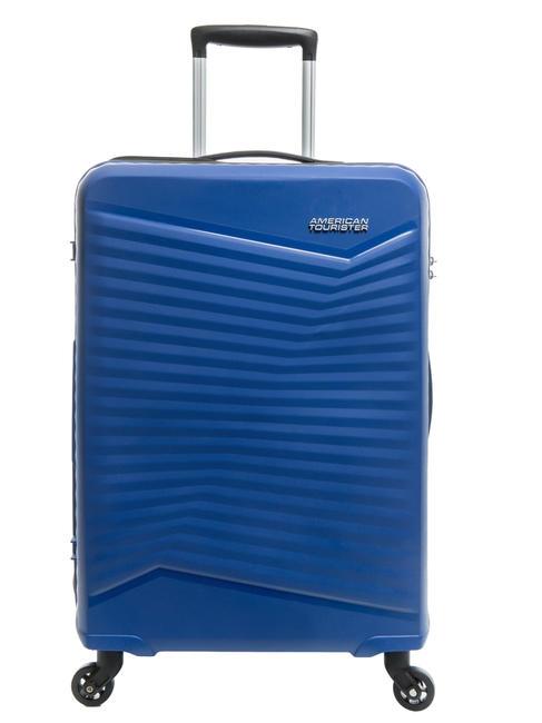 AMERICAN TOURISTER JETDRIVER 2.0 Chariot de taille moyenne blu navy - Valises Rigides