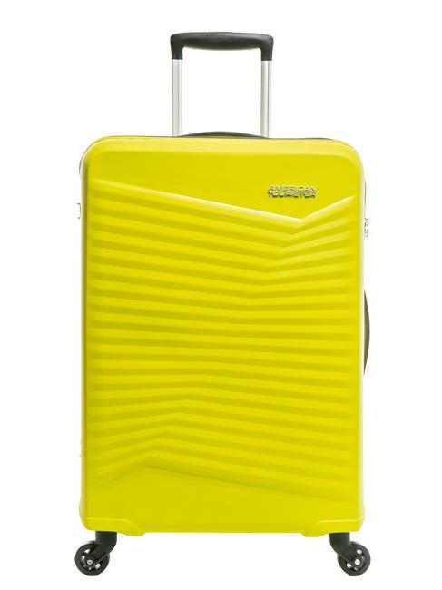 AMERICAN TOURISTER JETDRIVER 2.0 Chariot de taille moyenne SUNNY LIME - Valises Rigides