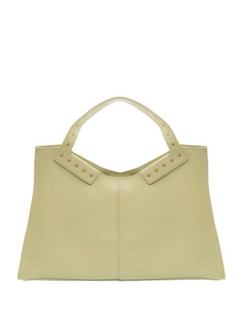 GIANNI CHIARINI INFINITY Sac en cuir avec clous salade verte - Sacs pour Femme