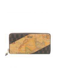 ALVIERO MARTINI PRIMA CLASSE ENJOY MIX GEO Grand portefeuille zipp&eacute; autour NATUREL - Portefeuilles Femme - 1