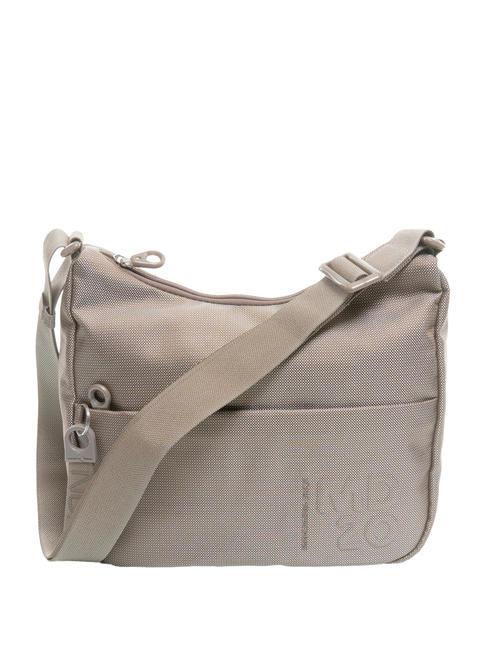 MANDARINA DUCK MD20 Sac bandoulière hobo taupe - Sacs pour Femme