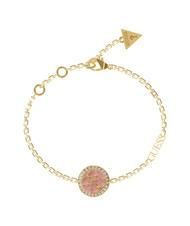 GUESS LIFE IN 4G Bracelet or jaune/rose - Bracelets - 1