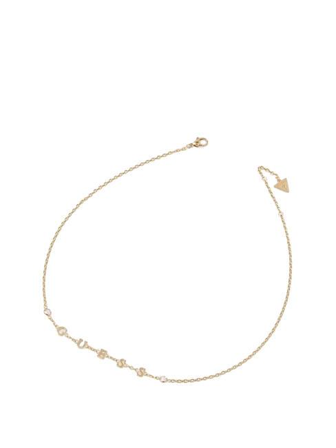 GUESS CRYSTAL HARMONY Collier or jaune - Colliers
