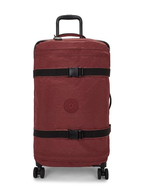 KIPLING SPONTANEOUS Chariot de taille moyenne rouille flamboyante - Valises Semi-rigides