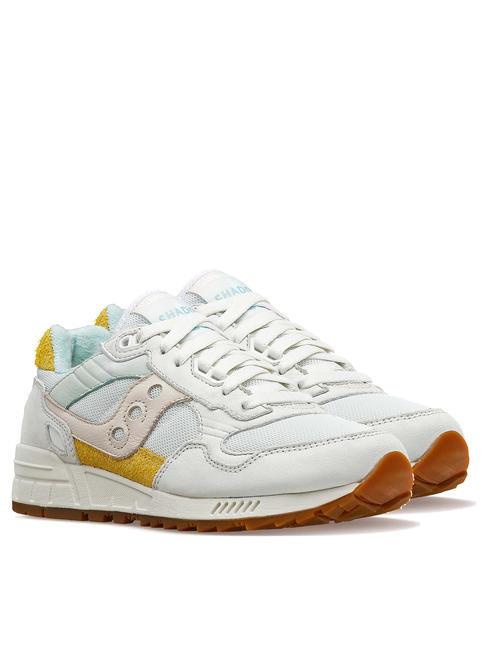 SAUCONY SHADOW 5000 Baskets turquoise/jaune - Chaussures Femme
