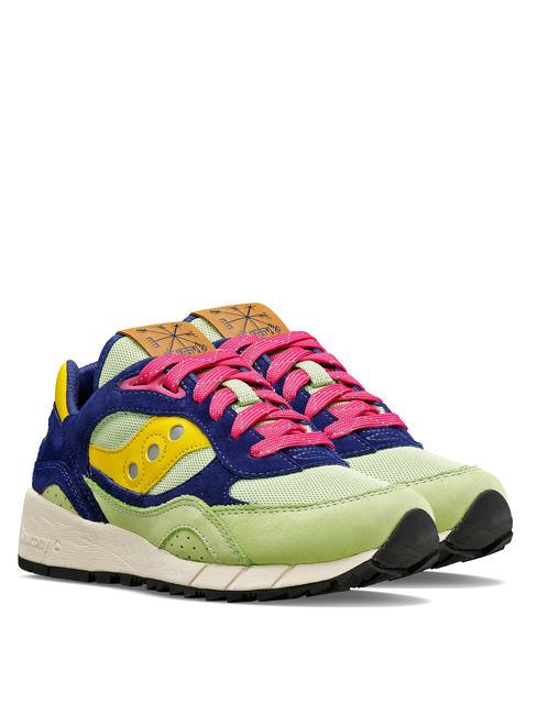 SAUCONY SHADOW 6000 Baskets menthe/violet - Chaussures unisexe