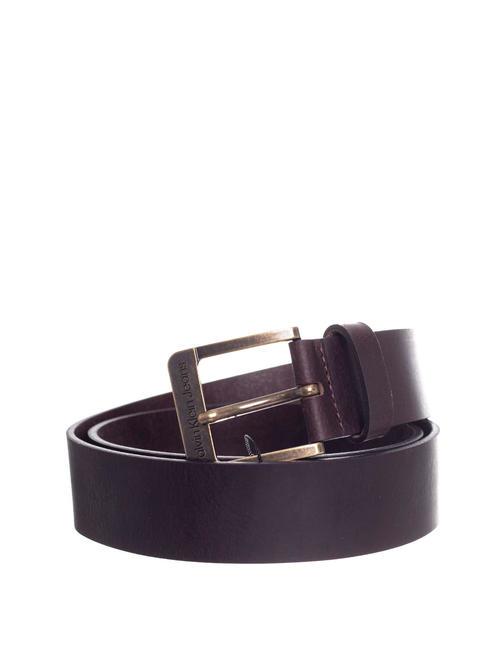 CALVIN KLEIN CK JEANS 4.0 Ceinture en cuir café turc - Ceintures