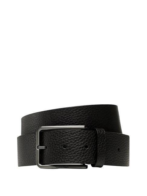 CALVIN KLEIN WARMTH PB Ceinture en cuir cknoir - Ceintures