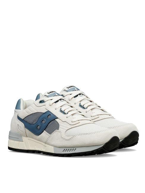 SAUCONY SHADOW 5000 Baskets blanc bleu - Chaussures Homme