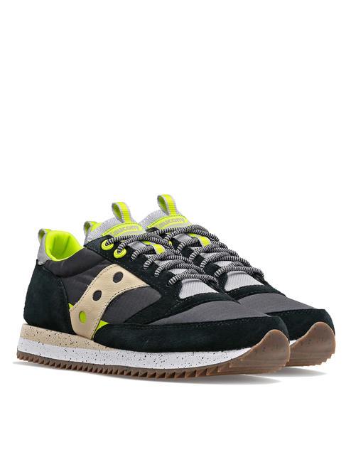 SAUCONY JAZZ 81 Baskets chaux noire/acide - Chaussures Homme