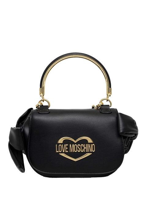 LOVE MOSCHINO BOWIE Mini sac à main Noir - Sacs pour Femme