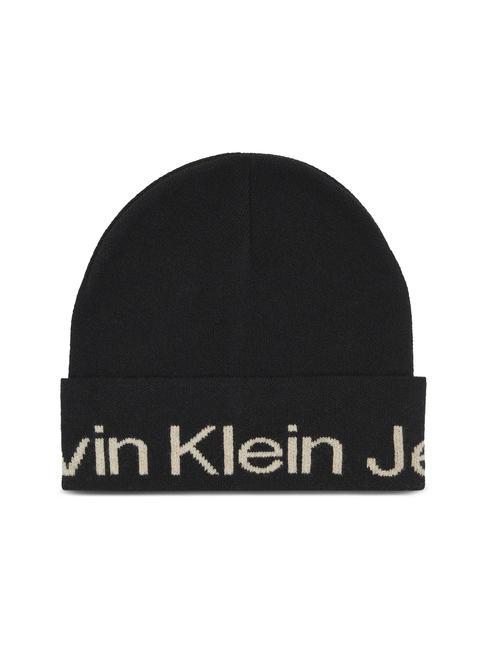 CALVIN KLEIN CK JEANS Casquette le noir - Bonnets