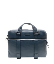 PIQUADRO MODUS RESTYLING Mallette en cuir pour pc 14" - Porte Documents Travail