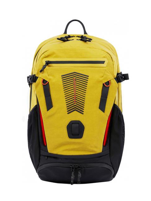 PIQUADRO INIA Sac à dos PC 15,6" avec LED intégrée jaune - Sacs à dos pour ordinateur portable