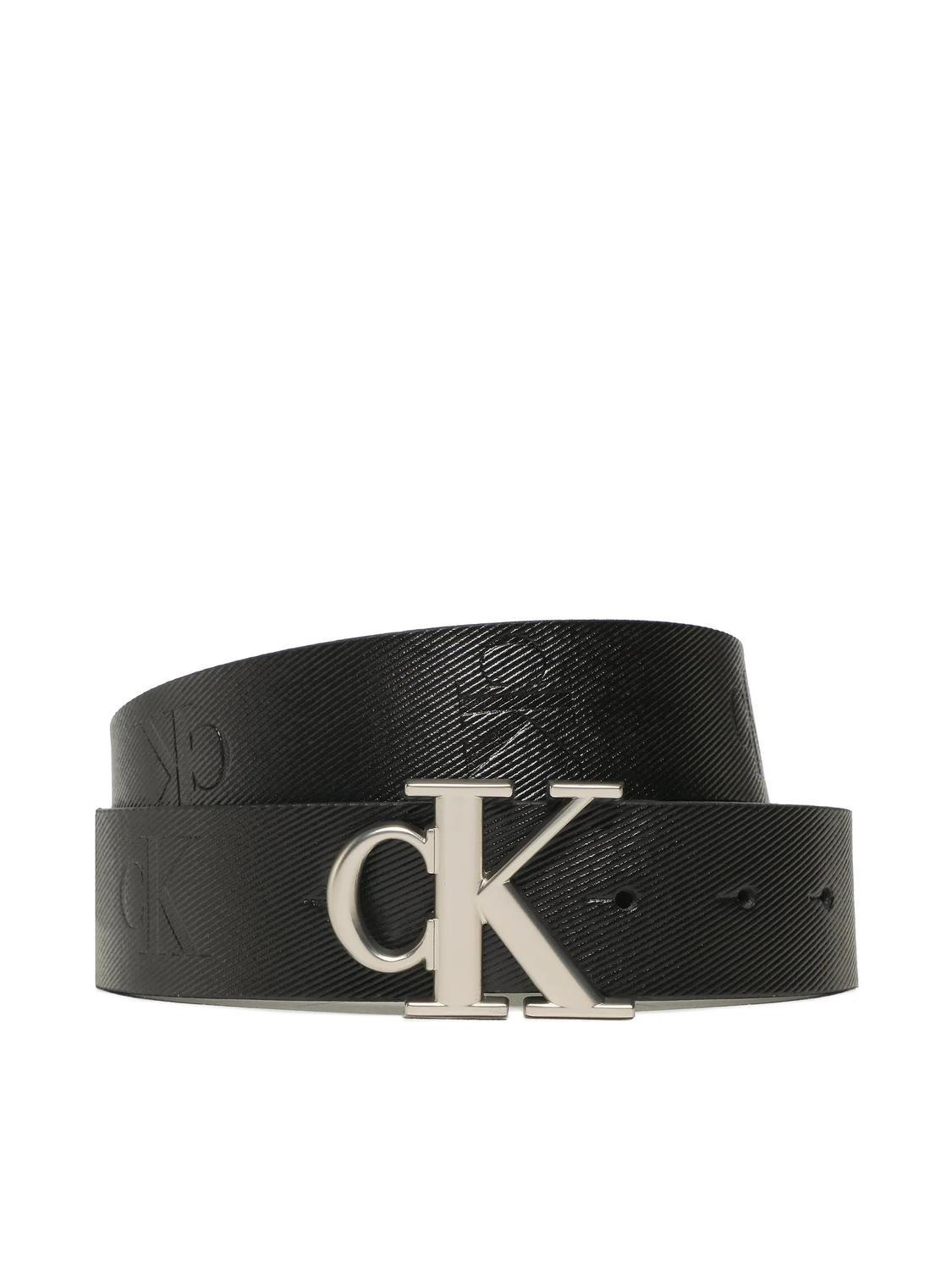 Calvin Klein Ck Jeans Giftbox Mono Ceinture Avec Deux Boucles Le Noir Achetez A Prix Outlet