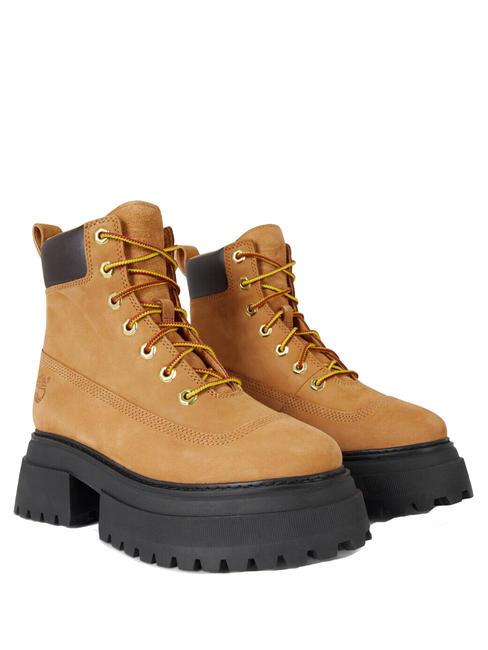 TIMBERLAND SKY 6 INCH Bottines hautes en cuir blé - Chaussures Femme