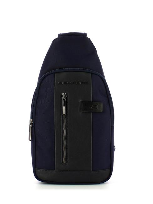 PIQUADRO BRIEF 2 Sac à dos à une épaule bleu - Sacs à dos pour ordinateur portable