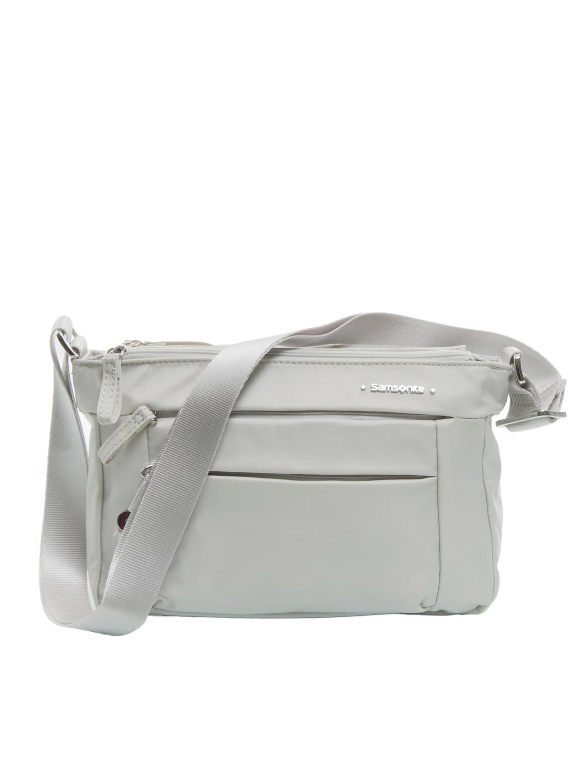 Samsonite Move 4.0 Petit Sac Bandouliere 3 Zips Gris Nuageux Achetez A Prix Outlet