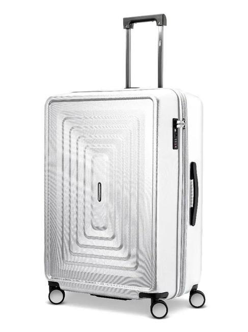 CIAK RONCATO RITMO Grand chariot extensible blanche - Valises Rigides