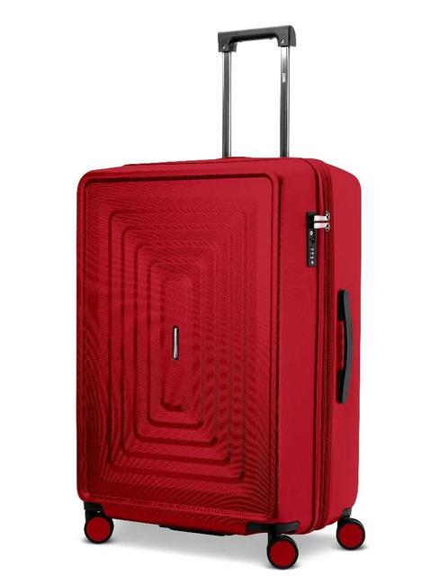 CIAK RONCATO RITMO Grand chariot extensible rouge - Valises Rigides