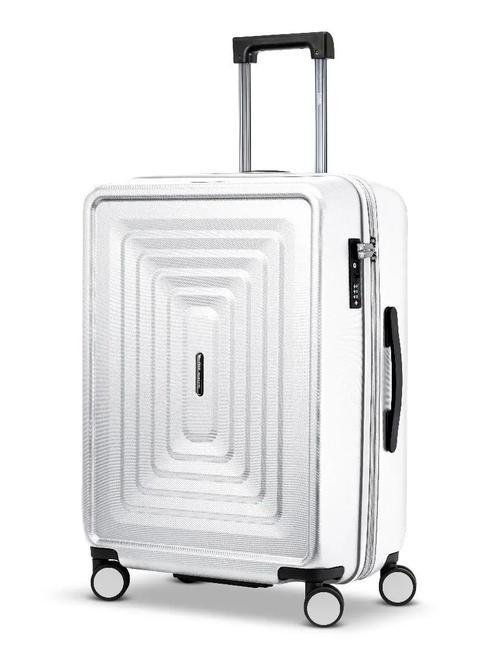 CIAK RONCATO RITMO Chariot extensible moyen blanche - Valises Rigides