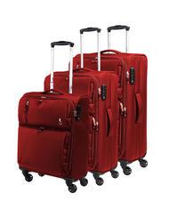 R RONCATO ECO-MOOD Lot de 3 chariots : cabine+moyenne et grande exp rouge - Ensemble Valises - 1