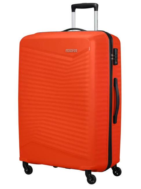 AMERICAN TOURISTER JETDRIVER 2.0 Chariot de grande taille orange flamme - Valises Rigides