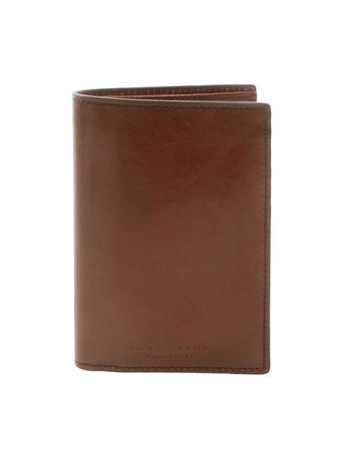 THE BRIDGE BUFALINI Portefeuille vertical en cuir MARRON - Portefeuilles Homme