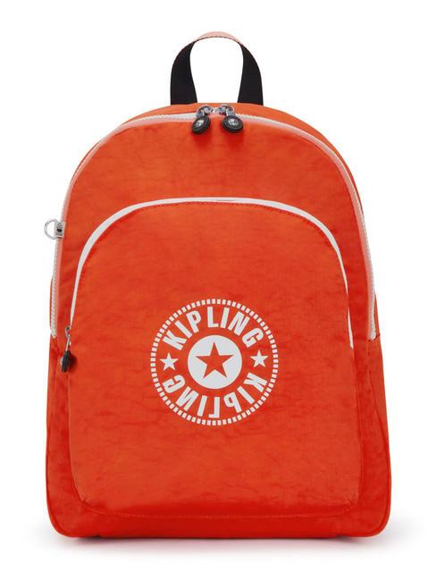 KIPLING CURTIS M Sac à dos tango rouge c - Sacs à dos pour l'École & les Loisirs