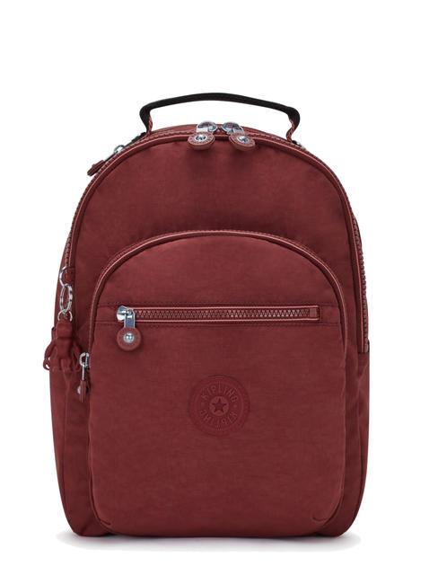 KIPLING SEOUL S sac à dos ordinateur 13" rouille flamboyante - Sacs pour Femme