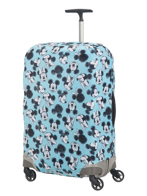 SAMSONITE GLOBAL TA Housse de chariot de taille moyenne mickey / minnie bleu - Accessoires Voyage