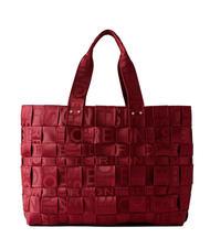 BORBONESE STRAPCYCLE Sac &agrave; main Bourgogne - Sacs pour Femme - 1