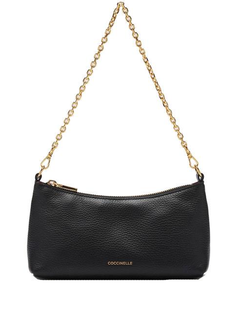 COCCINELLE AURA  Mini sac à bandoulière, avec bandoulière Noir - Sacs pour Femme