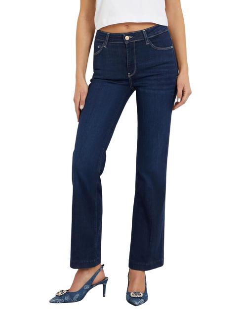 GUESS SEXY BOOT Jean bootcut taille mi-haute lavage de jaspe - Jeans