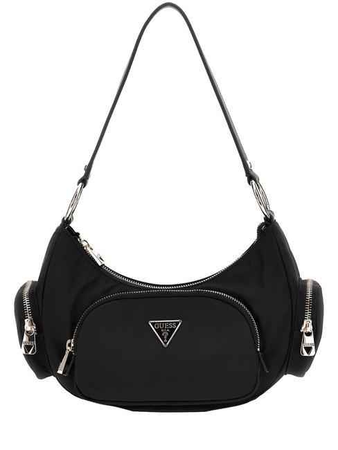 GUESS ECO GEMMA  Sac d'épaule NOIR - Sacs pour Femme