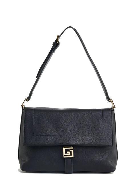 GAUDÌ BRIGITTE Sac bandoulière à rabat NOIR - Sacs pour Femme