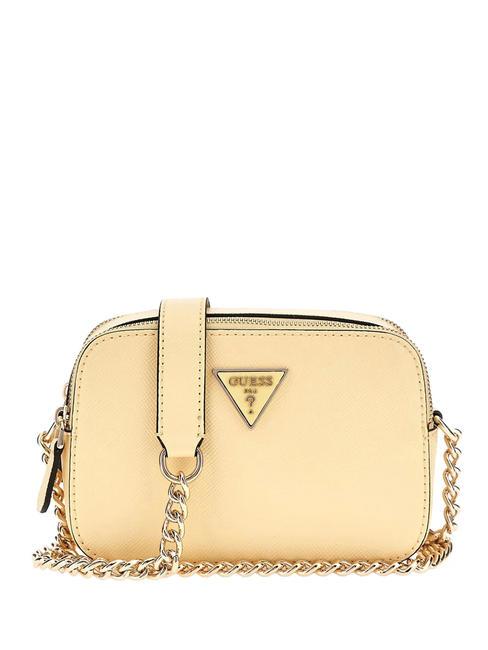 GUESS NOELLE Mini sac photo avec bandoulière jaune pâle - Sacs pour Femme