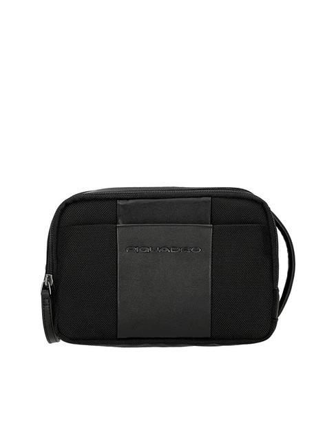 PIQUADRO BRIEF 2 Beauté avec manchette Noir - Trousses