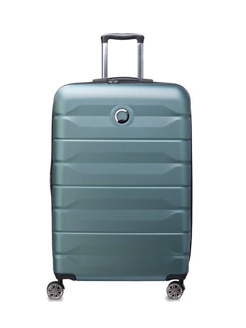 DELSEY AIR ARMOUR Chariot de grande taille, extensible vert - Valises Rigides